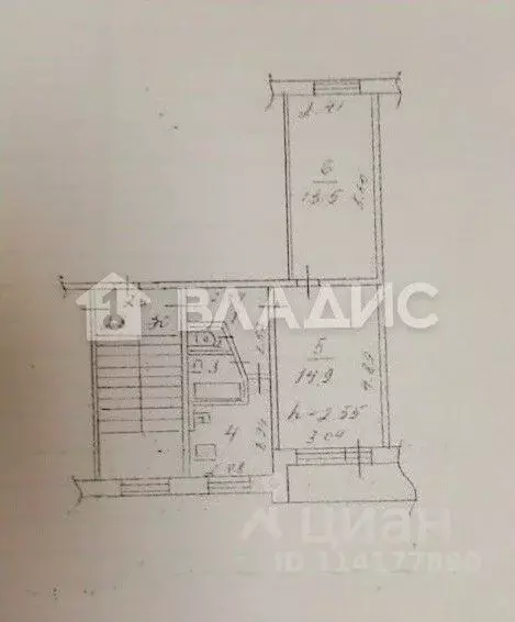 2-к кв. Иркутская область, Иркутск Зеленый мкр, 6 (41.7 м) - Фото 2
