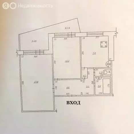 2-комнатная квартира: Самара, проспект Кирова, 419 (57 м) - Фото 1