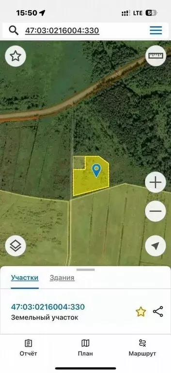 Участок в Ленинградская область, Приозерский район, Ларионовское с/пос ... - Фото 1