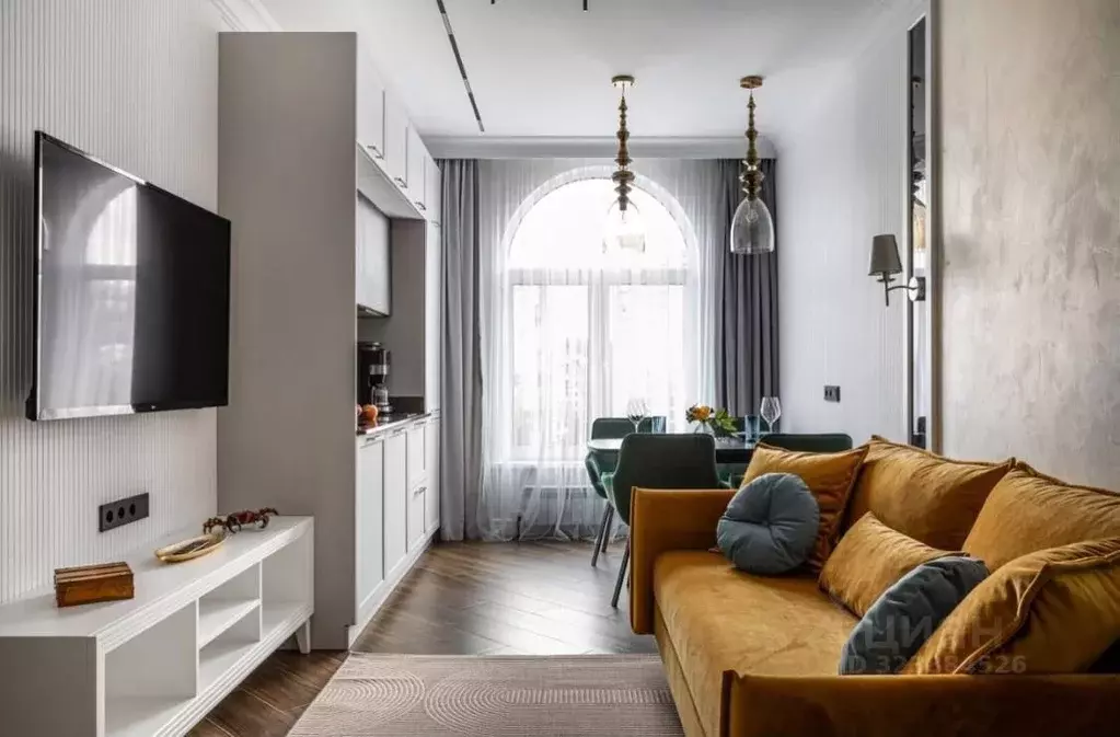 1-к кв. Краснодарский край, Сочи Светлана мкр, ул. Депутатская, 10Д ... - Фото 1