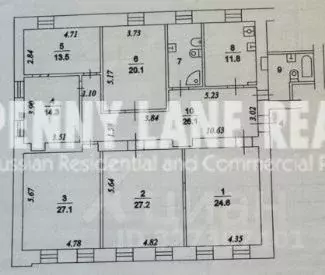 5-к кв. Москва 2-й Колобовский пер., 9/2С2 (180.0 м) - Фото 2