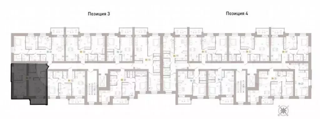 2-к. квартира, 67,7 м, 2/9 эт. - Фото 1