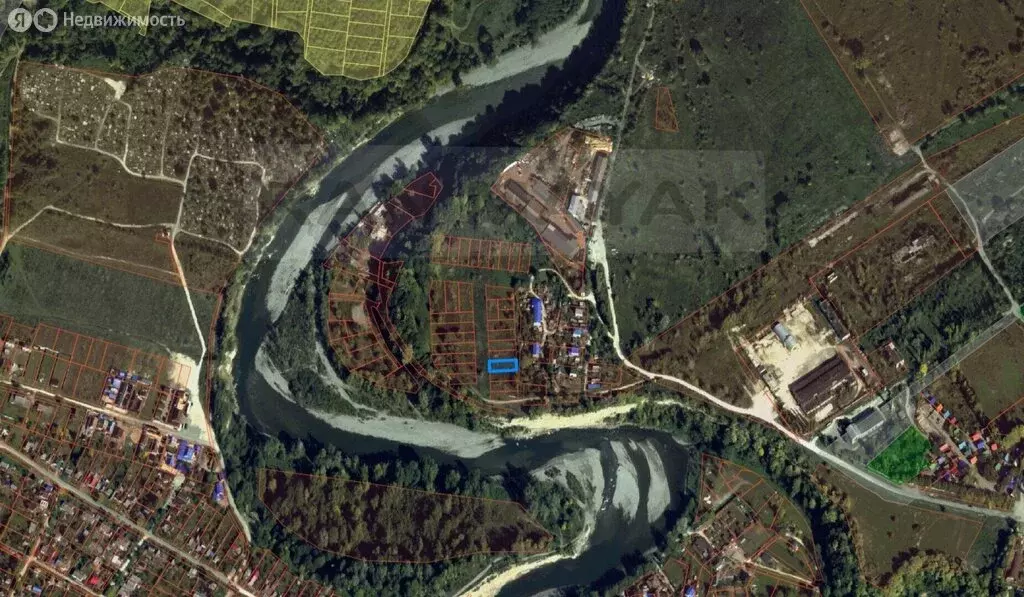 Участок в посёлок Каменномостский, Прохладная улица, 50 (6.01 м) - Фото 1