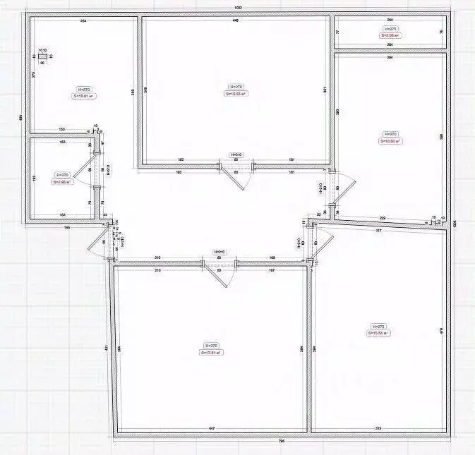4-к кв. Ингушетия, Магас ул. Заурбека Борова (103.4 м) - Фото 2