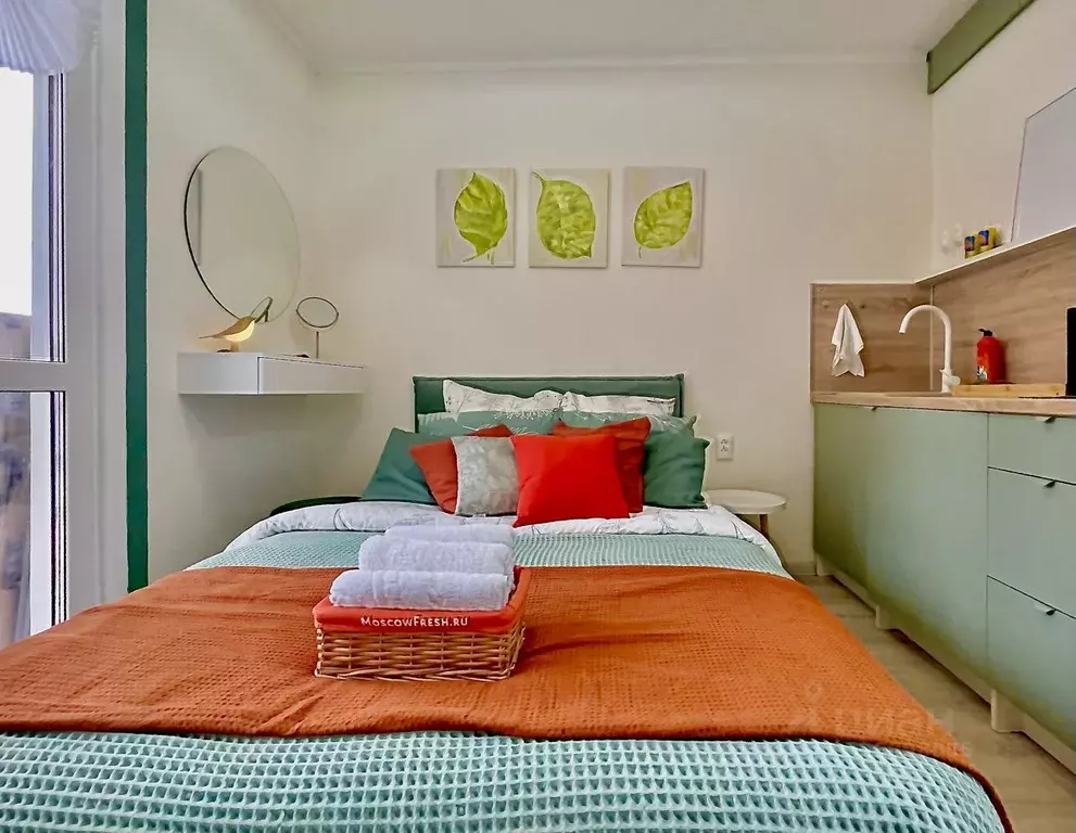 Студия Московская область, Одинцово ул. Сколковская, 9Б (17.0 м) - Фото 1