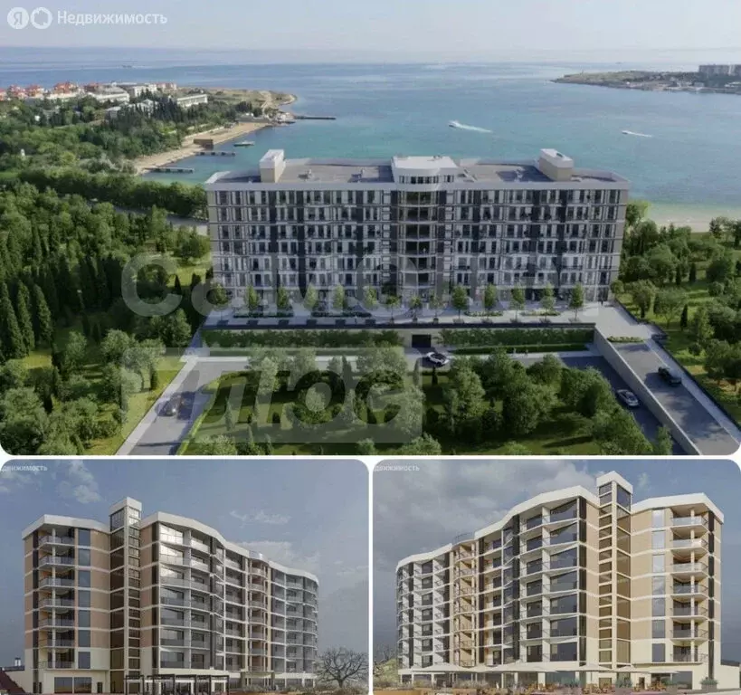 Квартира-студия: Севастополь, проспект Октябрьской Революции, 39 ... - Фото 1