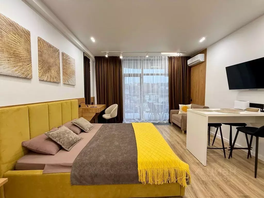 Студия Крым, Алушта ул. Западная, 4к3 (33.0 м) - Фото 0