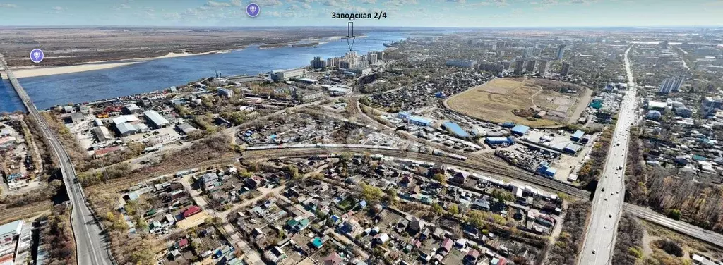 1-к кв. Амурская область, Благовещенск Заводская ул., 2/4 (42.3 м) - Фото 1