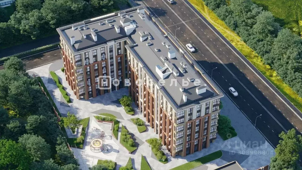 1-к кв. Рязанская область, Рязань ул. Есенина, 22 (55.5 м) - Фото 2