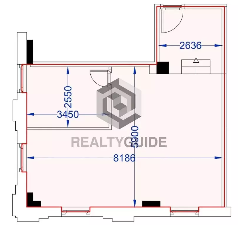 Офис (65 м) - Фото 2