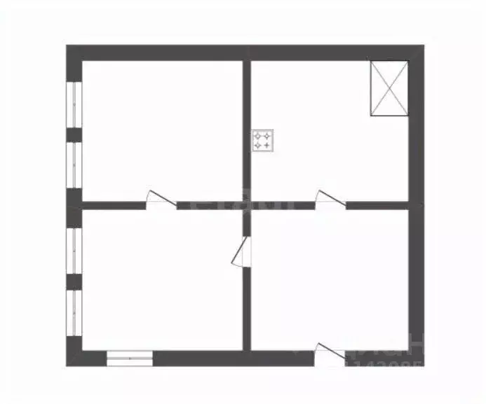 Дом в Воронежская область, Грибановский пгт пер. Авангардовский, 26 ... - Фото 1