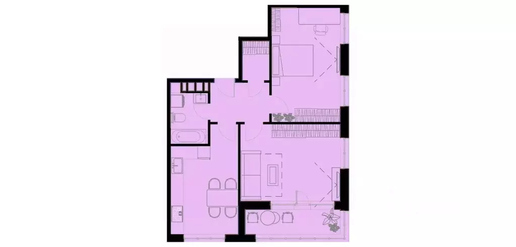 3-к кв. Приморский край, Владивосток ул. Адмирала Кузнецова, 84 (72.9 ... - Фото 1