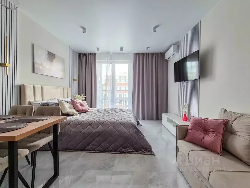 Студия Краснодарский край, Сочи ул. Искры, 88к2 (25.0 м) - Фото 0