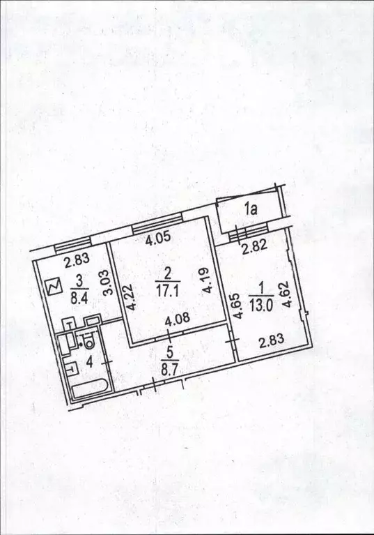 2-к кв. Москва ул. Маршала Катукова, 4К1 (51.1 м) - Фото 1