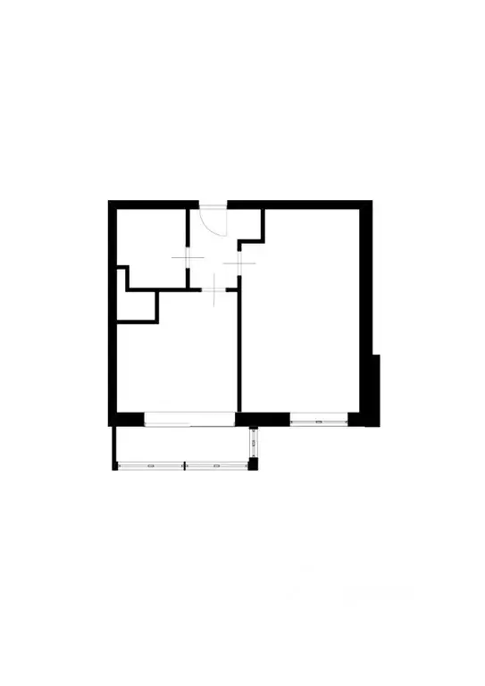 1-к кв. Московская область, Одинцово Можайское ш., 100А (41.0 м) - Фото 2