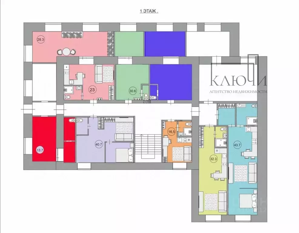 2-к кв. Башкортостан, Белорецкий район, Абзаковский сельсовет, с. ... - Фото 2