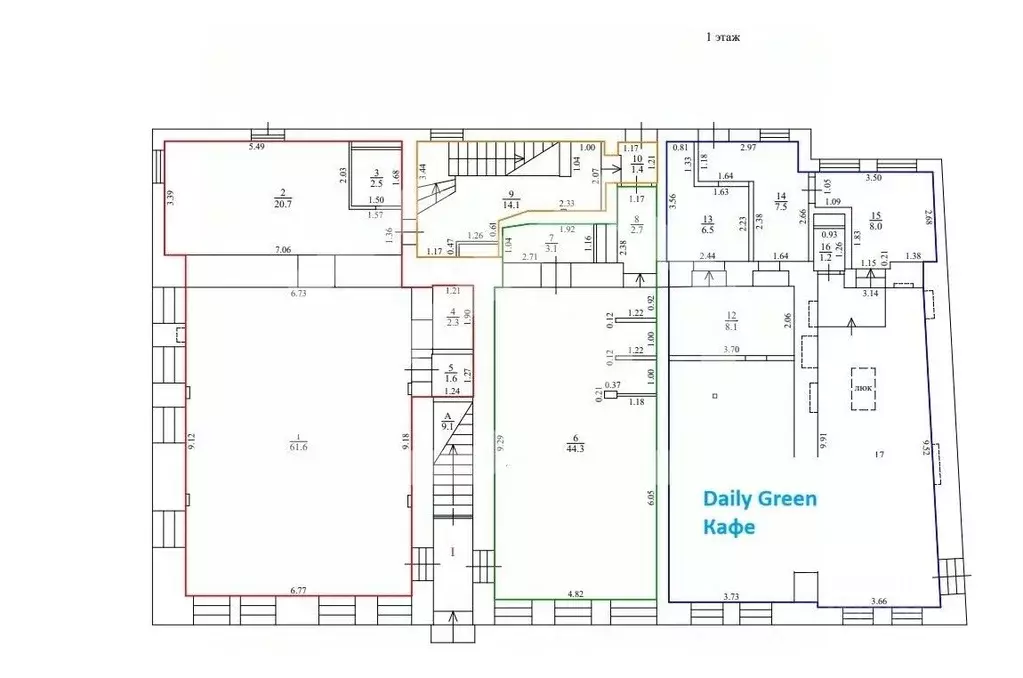Помещение свободного назначения в Москва Руновский пер., 5С1 (117 м) - Фото 2