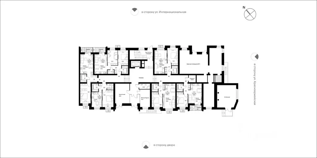 1-к кв. Коми, Сыктывкар Интернациональная ул., 200 (53.5 м) - Фото 1