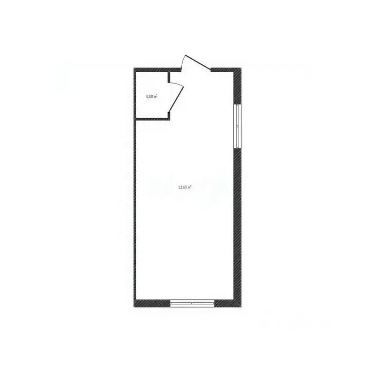 Комната Брянская область, Брянск Красноармейская ул., 166 (12.6 м) - Фото 2