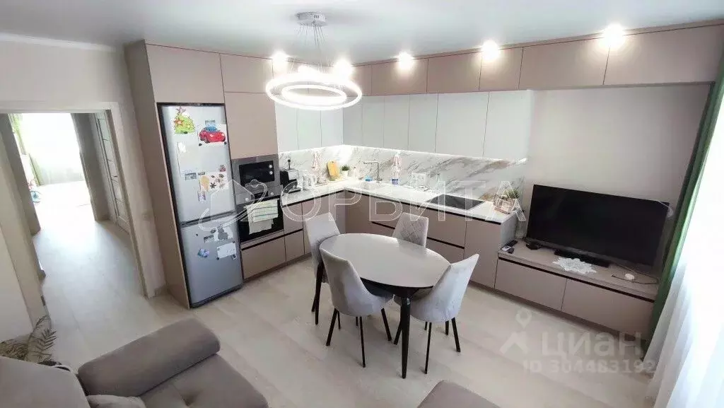 3-к кв. Тюменская область, Тюмень Тюменский-1 мкр, ул. Николая ... - Фото 1