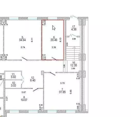 Торговая площадь (20.5 м) - Фото 1