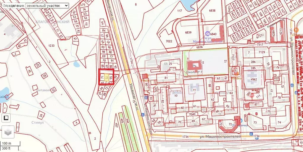 Участок в Канаш, Ибресинское шоссе (7.31 м) - Фото 1