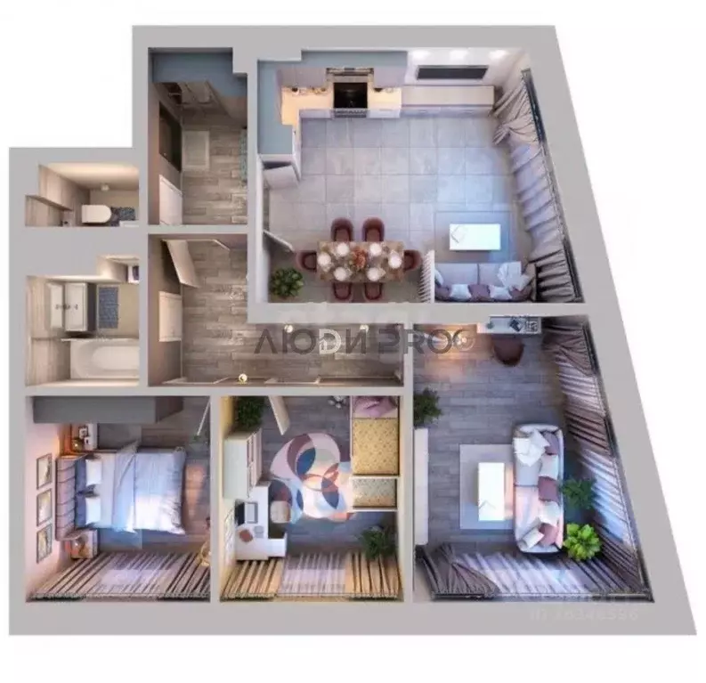 4-к кв. Башкортостан, Уфа Коммунистическая ул., 115/1 (91.2 м) - Фото 1