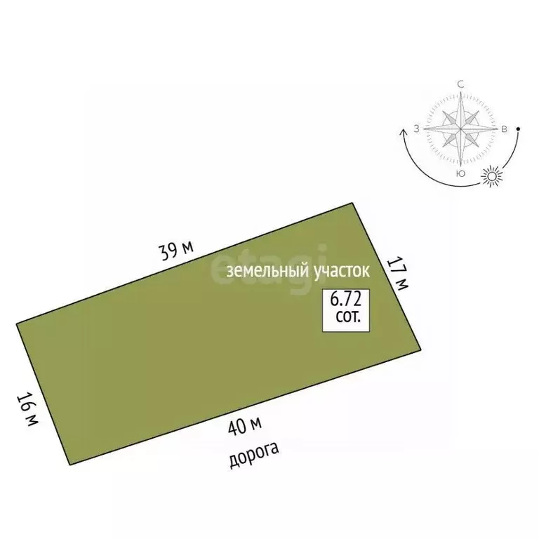 Участок в Севастополь Маяк-1 садовое товарищество, 184 (6.7 сот.) - Фото 2