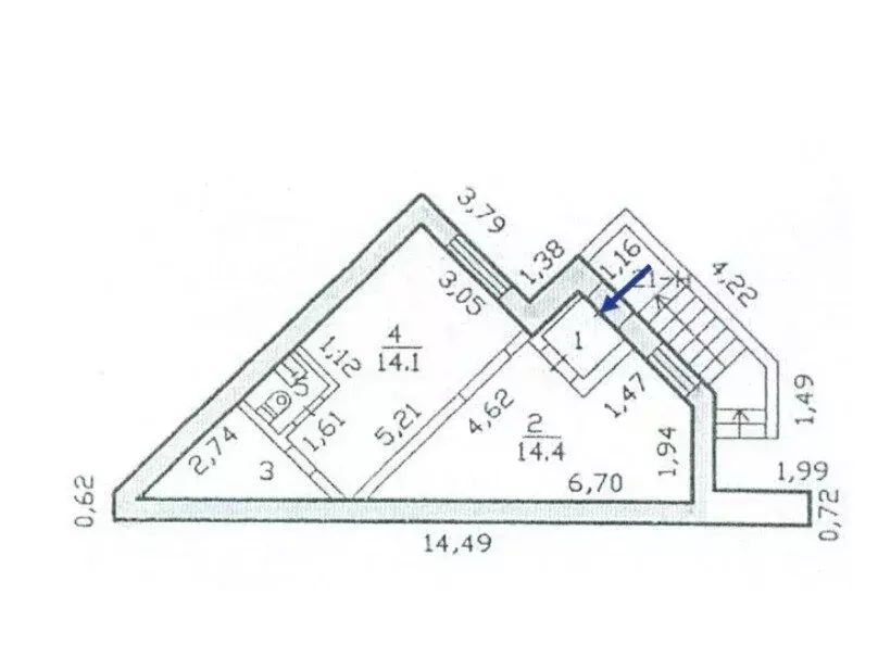Офис (35.3 м) - Фото 1