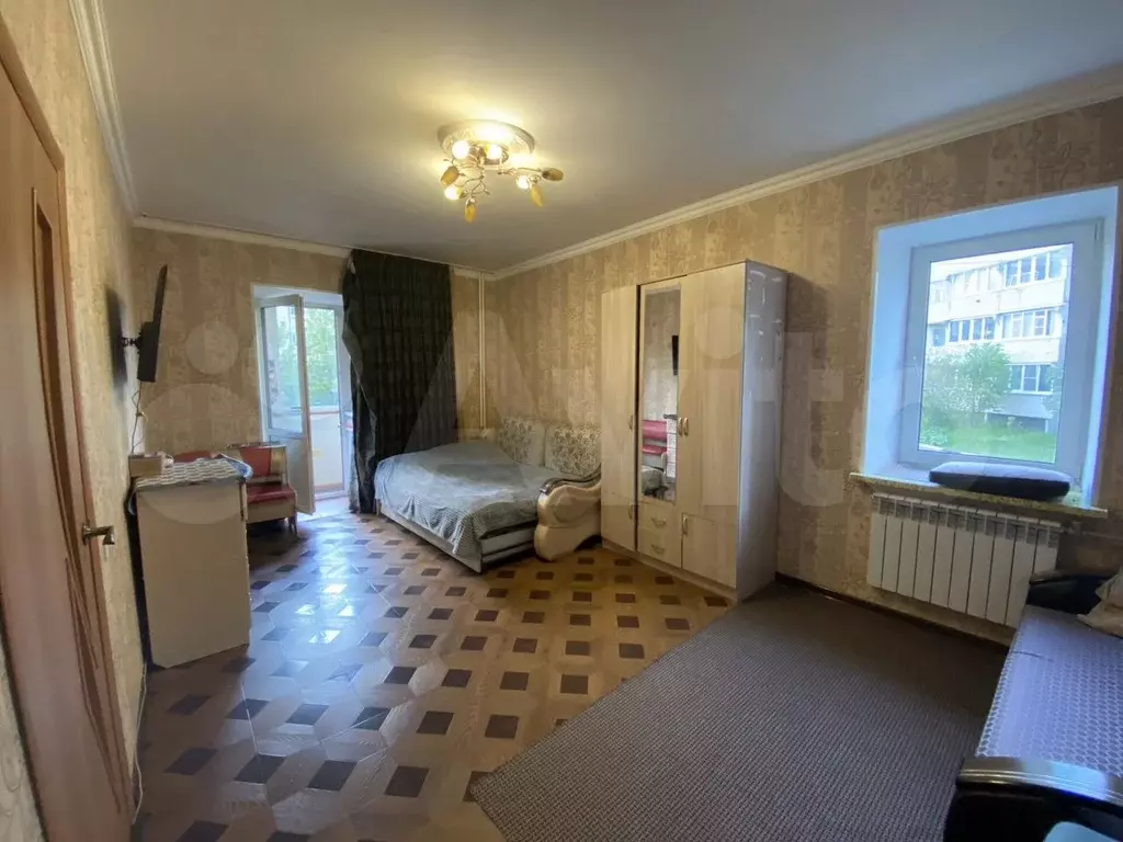 1-к. квартира, 41,1 м, 1/5 эт. - Фото 1
