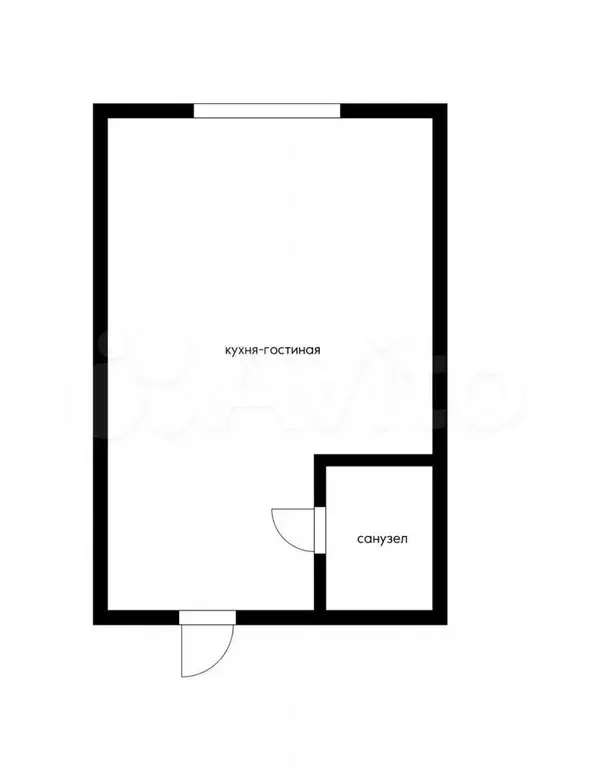 Квартира-студия, 20 м, 5/5 эт. - Фото 0