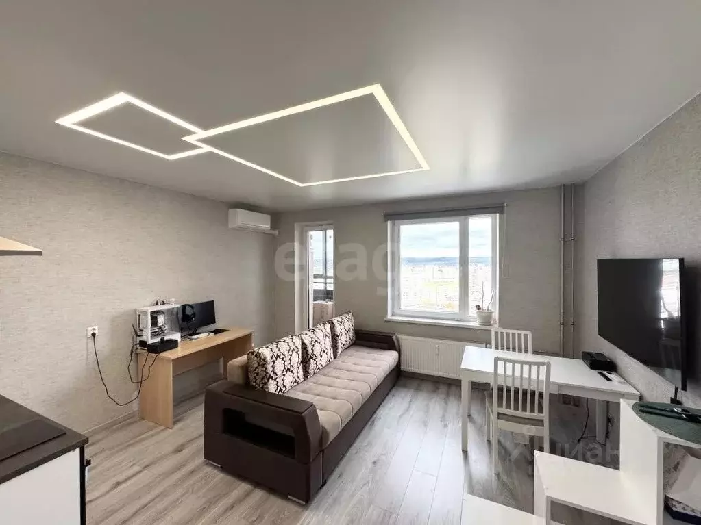 Студия Татарстан, Казань ул. Сабира Ахтямова, 1к3 (31.8 м) - Фото 1