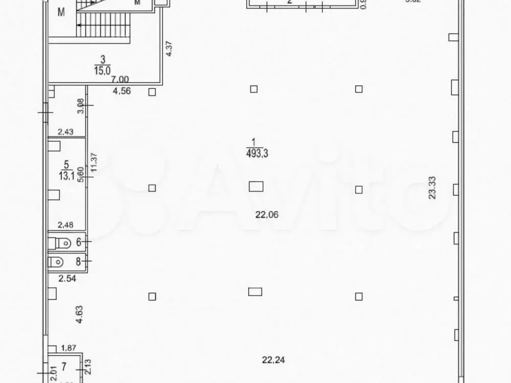 Продам помещение свободного назначения, 527.8 м - Фото 0