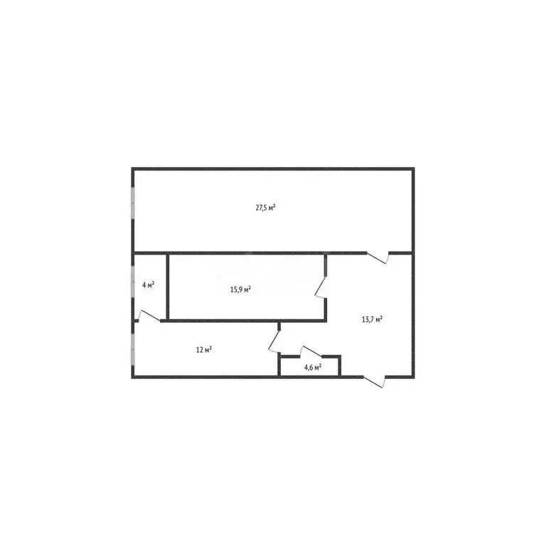 2-комнатная квартира: Каспийск, Западная улица, 1 (76.2 м) - Фото 1