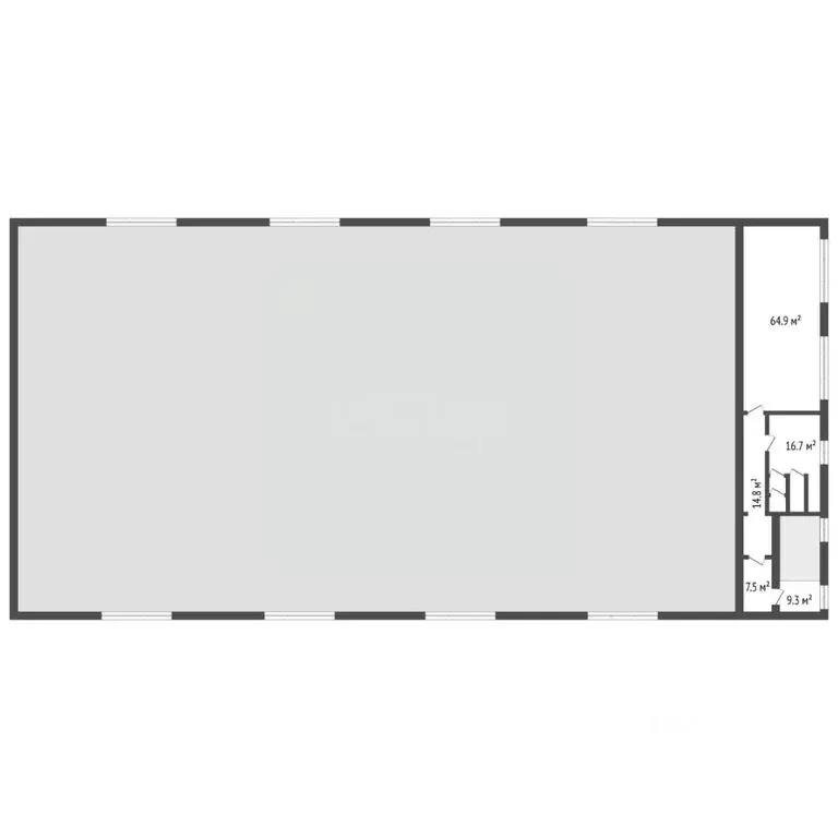 Склад в Новосибирская область, Кольцово рп ш. Векторное, 51 (1353 м) - Фото 2