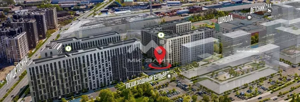 Помещение свободного назначения в Санкт-Петербург ул. Тосина, 1к2 (83 ... - Фото 1