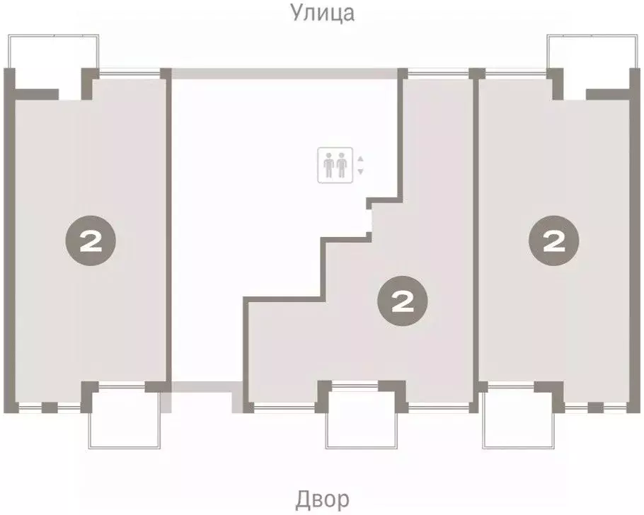 2-к кв. Тюменская область, Тюмень Мысовская ул., 26к1 (112.45 м) - Фото 1