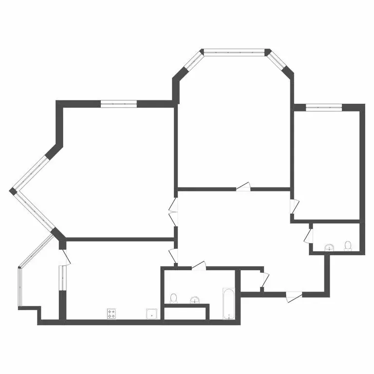 3-комнатная квартира: Тюмень, Первомайская улица, 50 (89.1 м) - Фото 1