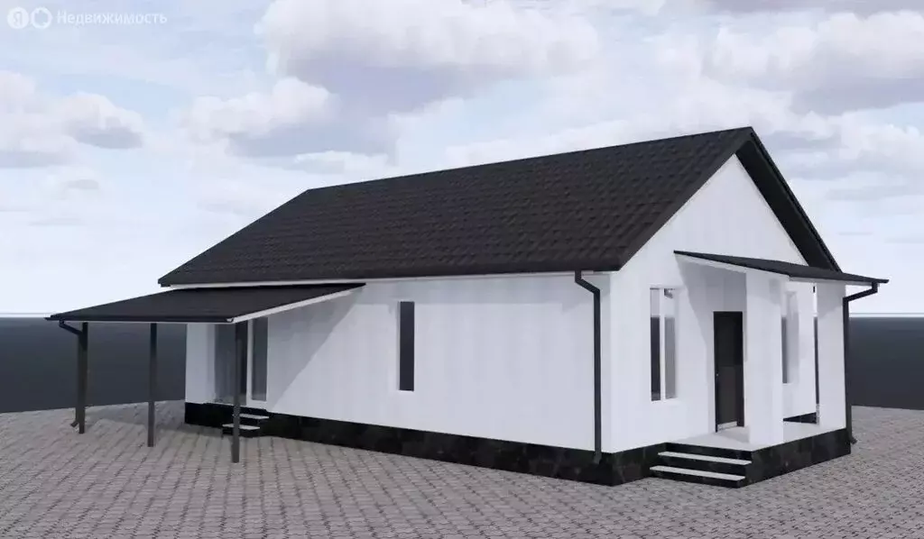 Дом в Октябрьский, улица Суворова (93 м) - Фото 1