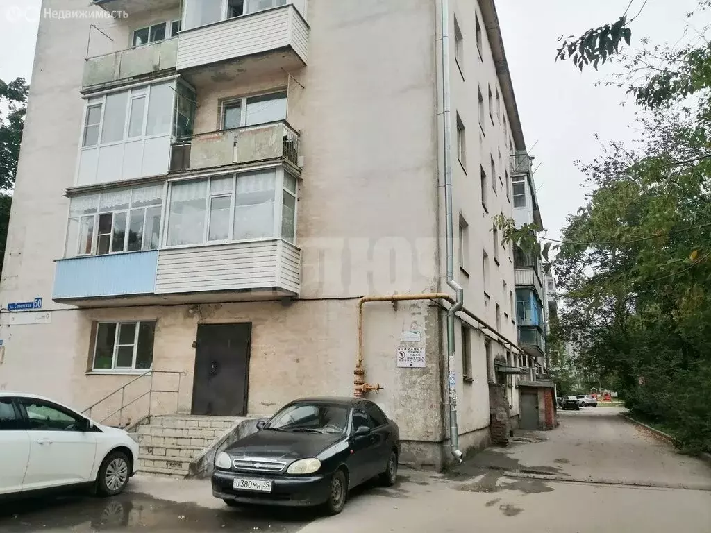 3-комнатная квартира: Сокол, Советская улица, 50 (58 м) - Фото 0