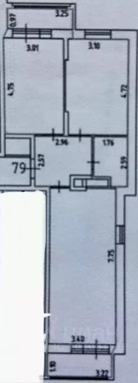 2-к кв. Калужская область, Калуга Высокая ул., 2 (79.0 м) - Фото 2