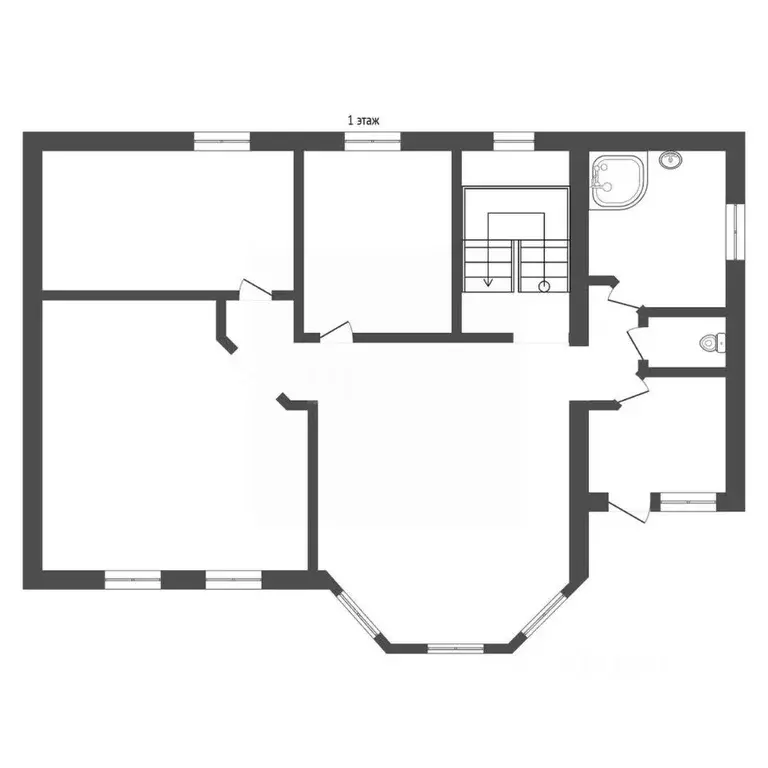 Дом в Амурская область, Тында ул. Сергея Лазо, 2А (320 м) - Фото 2