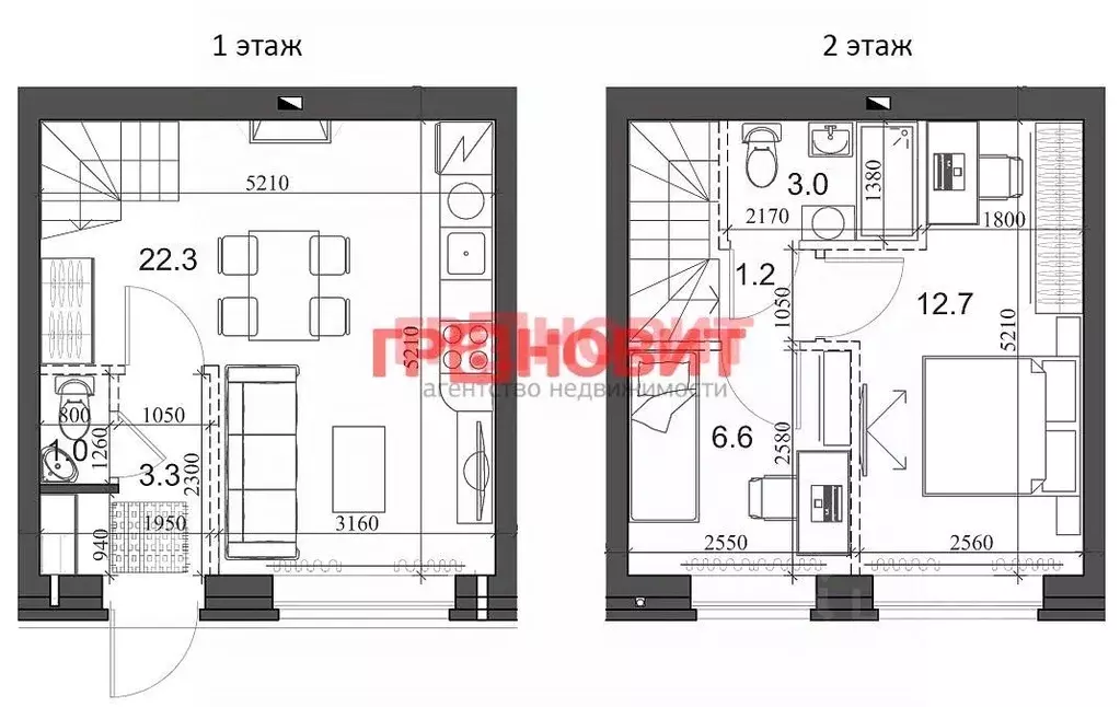 Таунхаус в Новосибирская область, Новосибирский район, Мичуринский ... - Фото 1