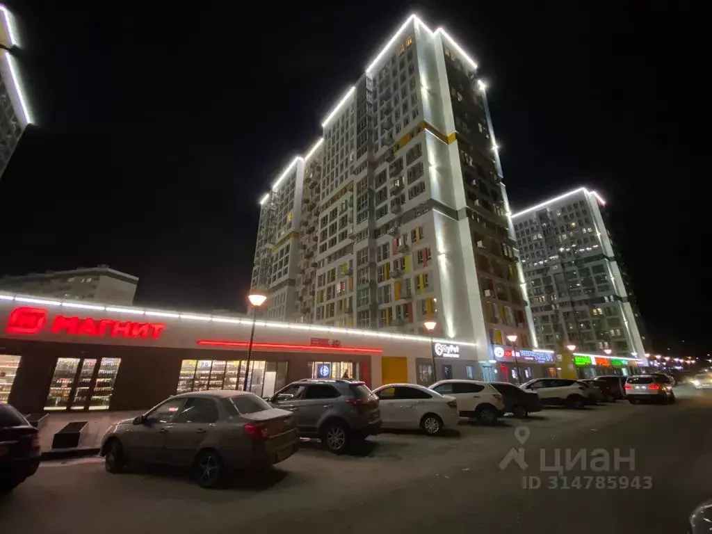 1-к кв. Пензенская область, Пенза ул. Измайлова, 58Ак2 (45.0 м) - Фото 0