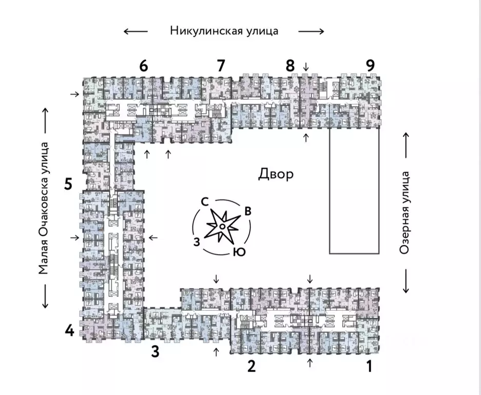 1-к кв. Москва Озерная ул., вл42 (40.2 м) - Фото 1