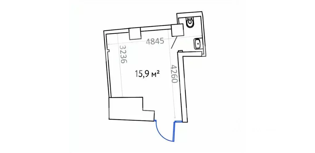 Помещение свободного назначения в Москва Новослободская ул., 19С1 (16 ... - Фото 2