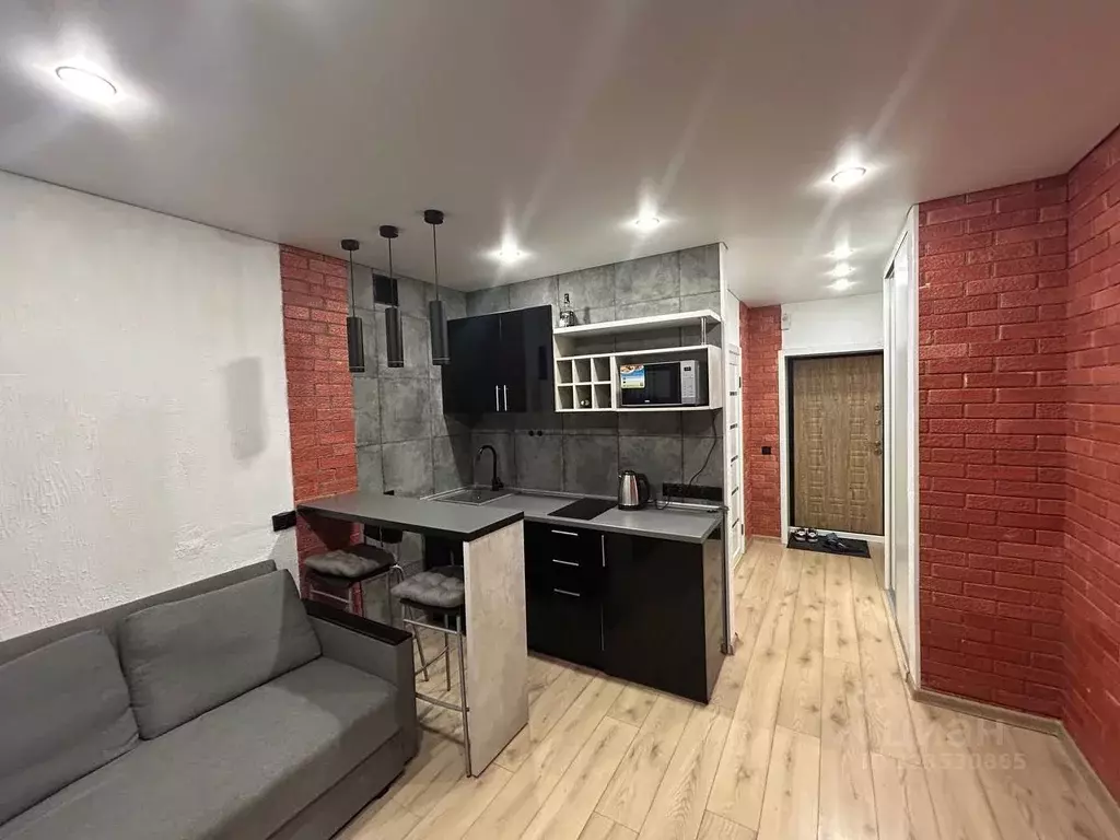 Студия Новосибирская область, Новосибирск ул. Титова, 253/5 (25.0 м) - Фото 1