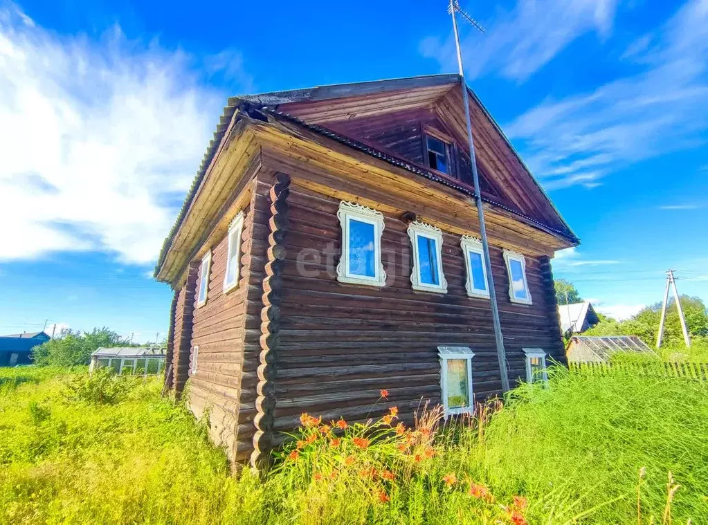 Дом в Вологодская область, Череповецкий район, Уломское с/пос, д. ... - Фото 0