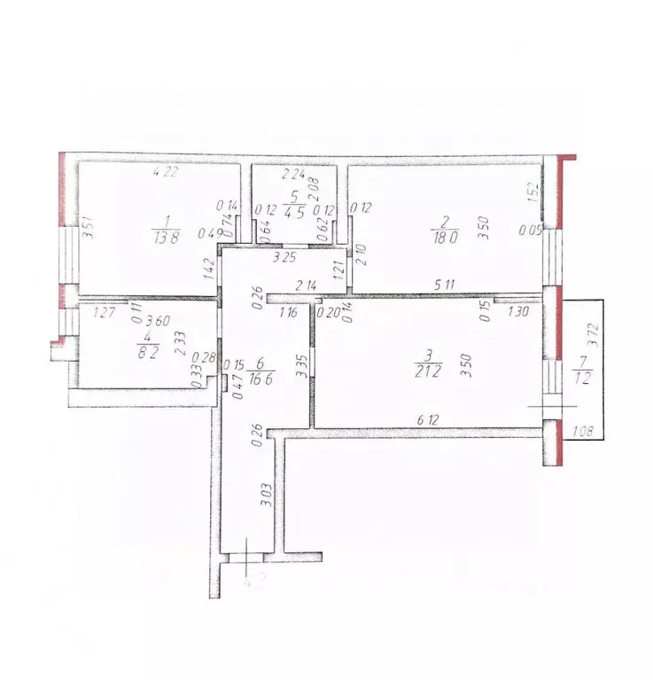 3-к кв. Татарстан, Казань ул. Симонова, 15 (82.3 м) - Фото 1