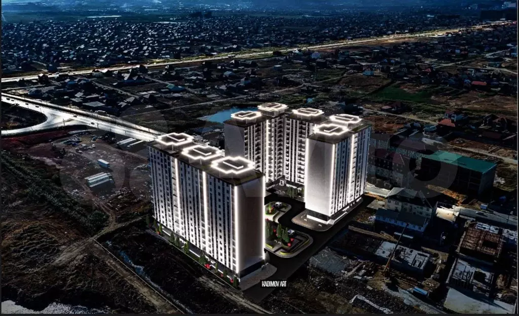 Квартира-студия, 32 м, 3/14 эт. - Фото 1